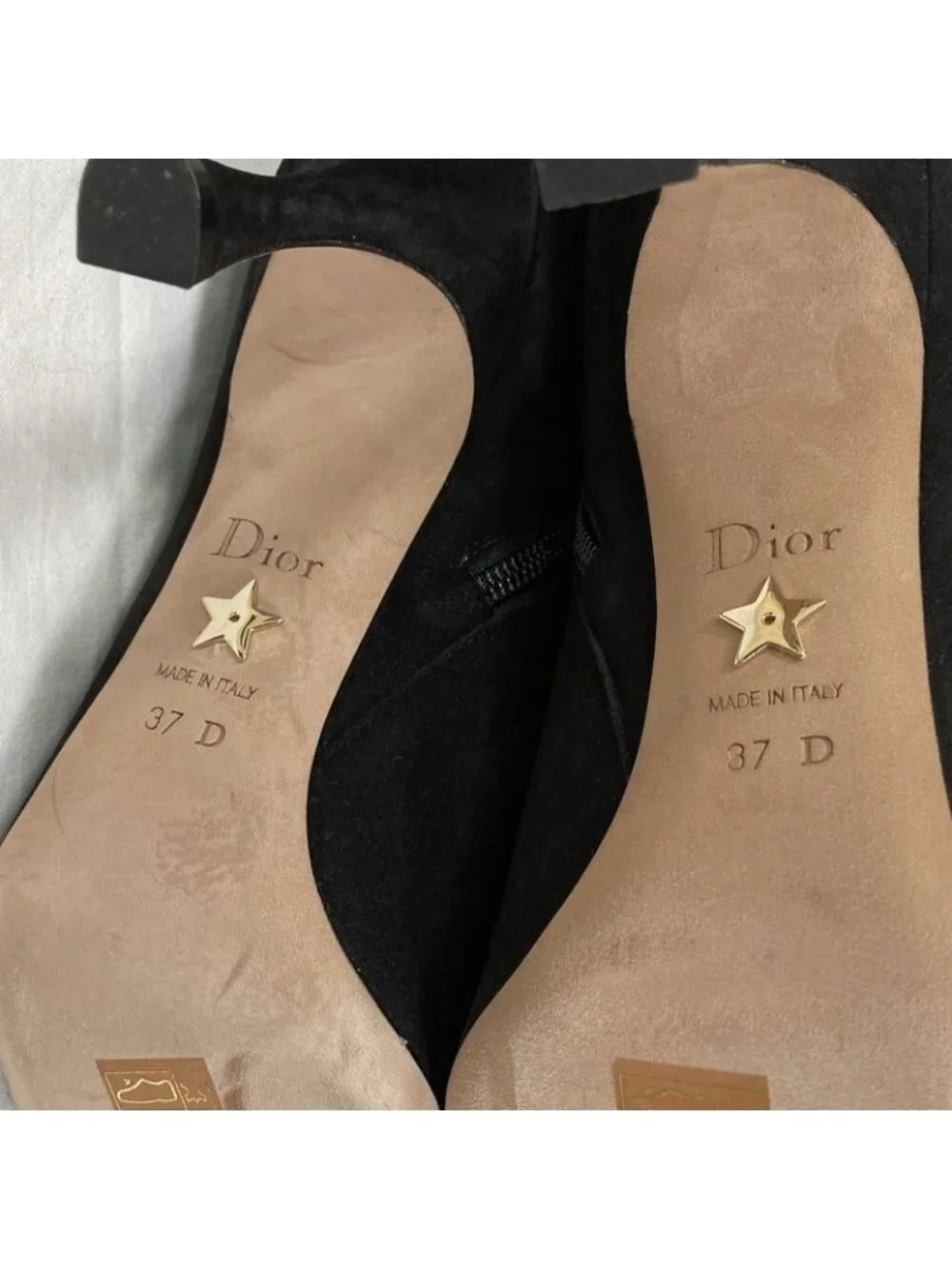 Dior Suede Ankle Boots Black - Picture 9 of 12